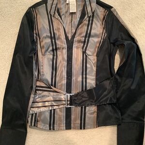 Italian Made Nara Camicie luxurious designed blouse,never worn.